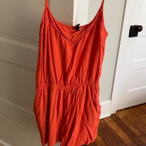Tank top romper